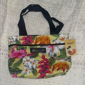 Favant Floral Tote Bag and coin purse bundle  - Vibrant Multicolor 🌸Host Pick🌸